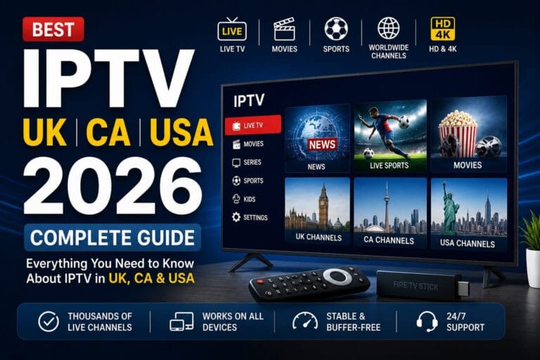 Best IPTV service in the UK 2026